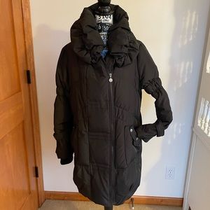 Fashionable black coat